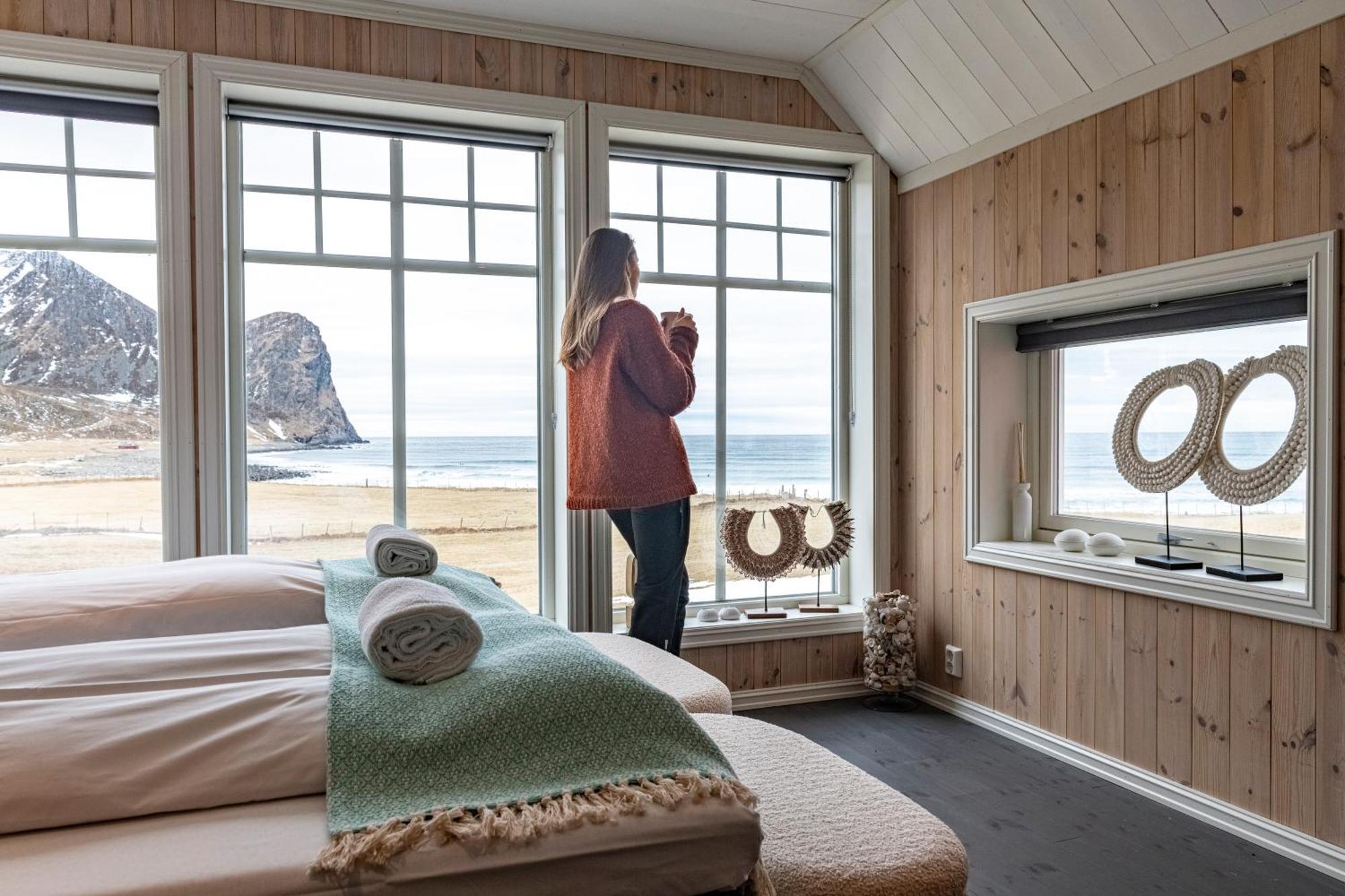Unstad Arctic Resort Unnstad Ngoại thất bức ảnh